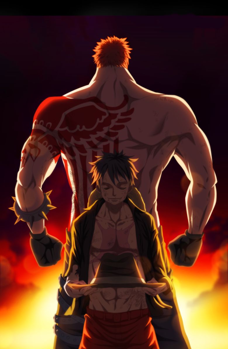 Ảnh Ảnh Katakuri và Luffy